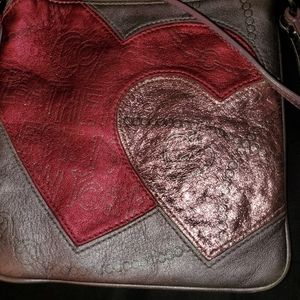 COACH POPPY HEART BAG